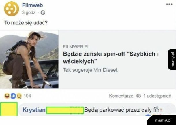 Spin-off "szybkich i wściekłych"