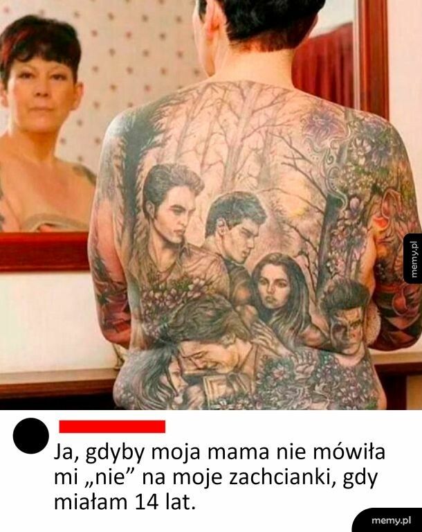 Dzięki mamo, że mnie przed tym uchroniłaś