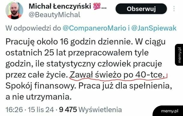 No, jest się czym chwalić