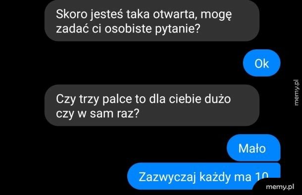 Osobiste pytanie