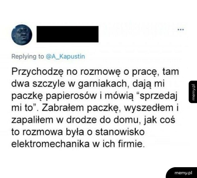 Rozmowa o pracę