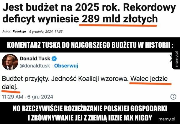 Walec jedzie dalej