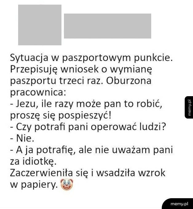 Wniosek o wymianę paszportu