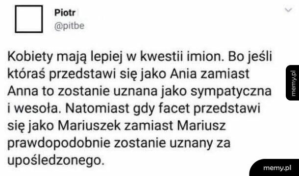 Ja nie lubię zdrobnień