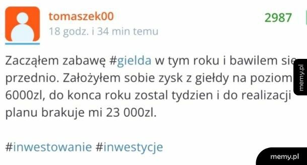 Inwestowanie ys maj paszon