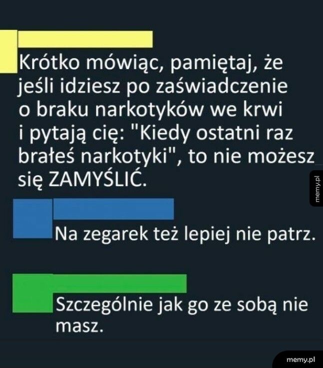 Testy narkotykowe