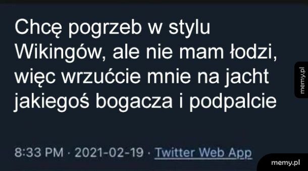 Pogrzeb w stylu wikingów