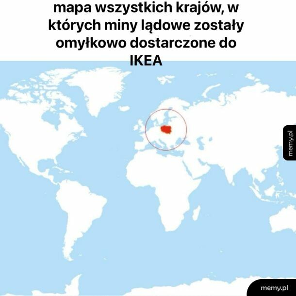 Mina lądowa IKEA