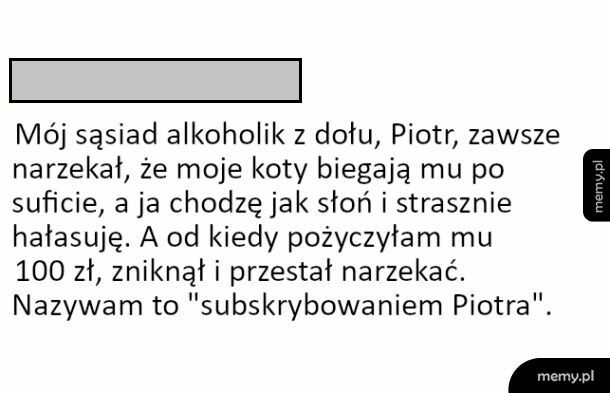 Sąsiad alkoholik