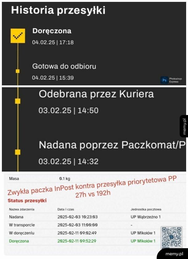 InPost vs Poczta Polska