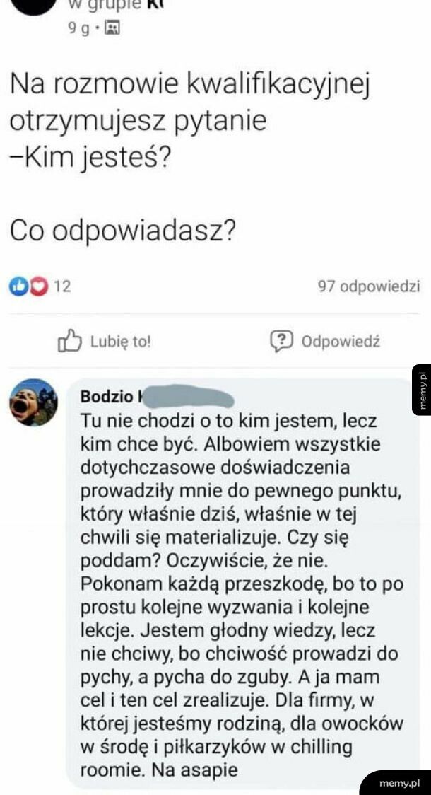 Poetycka odpowiedź