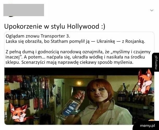 Scenarzyści mają, jak widać, bardzo oryginalne pojęcie o "narodowej tożsamości"