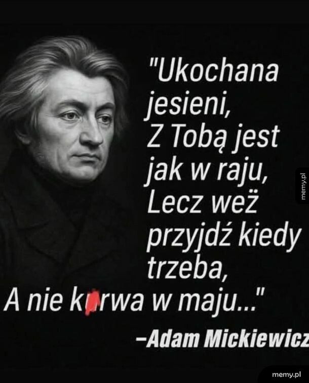 Adam Mickiewicz "pogoda ,,