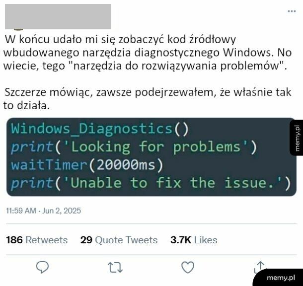 Tak myślałem, że tak to wygląda