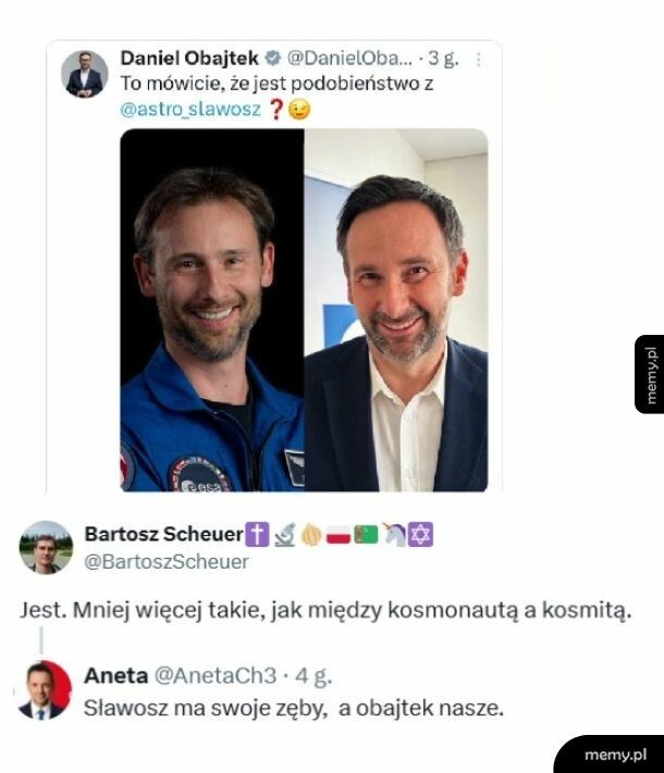 Obajtek już dawno fruwa po kosmosie
