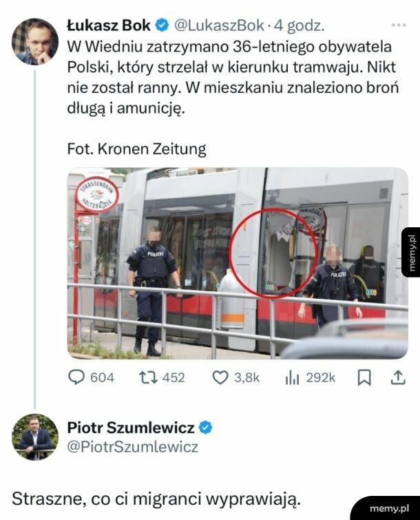 Co on sobie myślał? Jeśli w ogóle myślał...