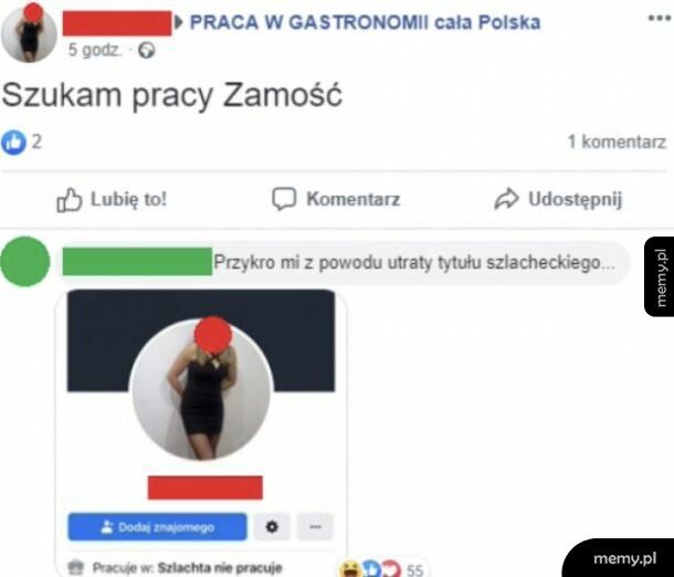 Szlachta nie pracuje