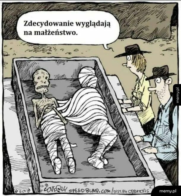 Małżeństwo  w zaświatach po latach