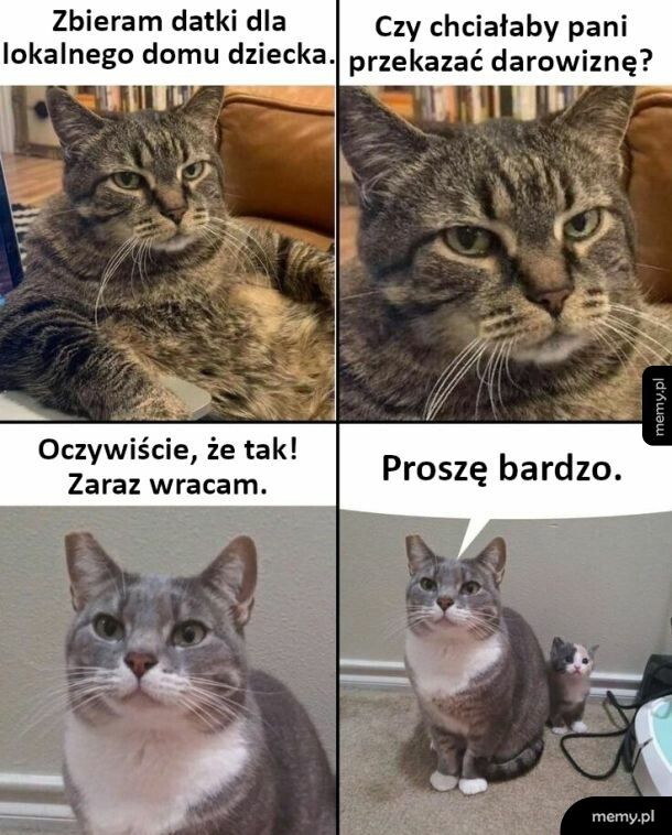 Chyba nie o taki datek chodziło