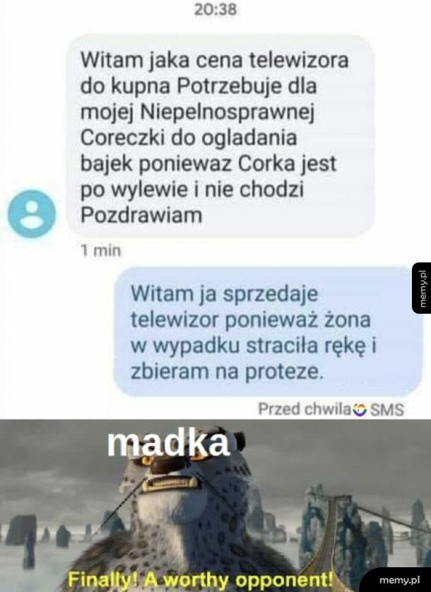 Nareszcie godny przeciwnik