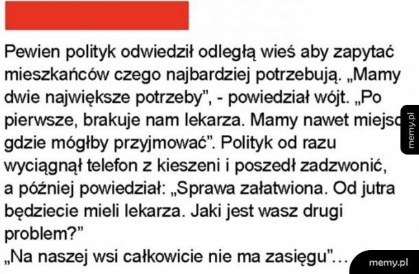 To załatwił