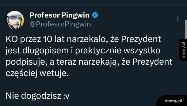 No nie dogodzisz