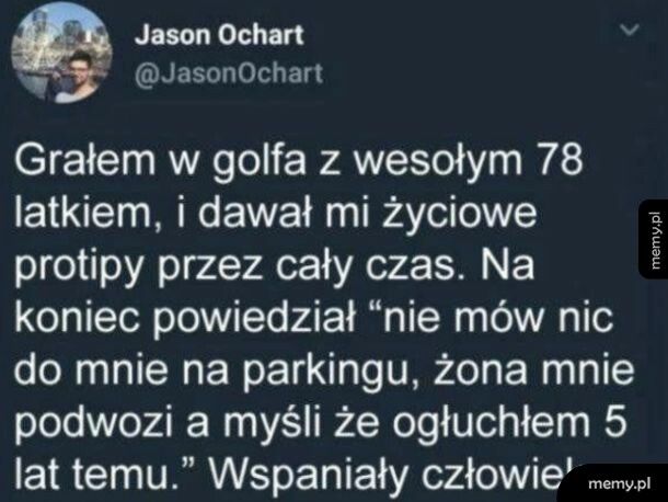 Wspaniały człowiek