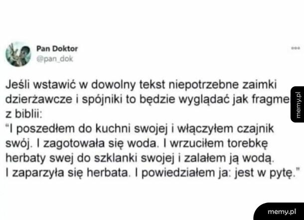 Tak był