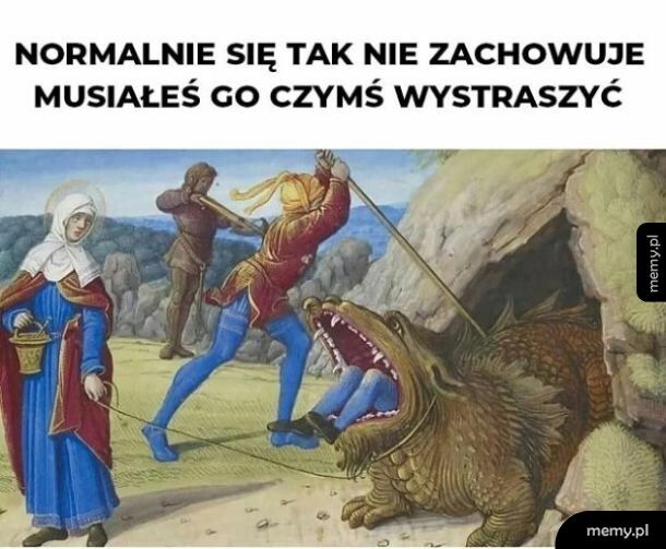 Normalnie się tak nie zachowuje