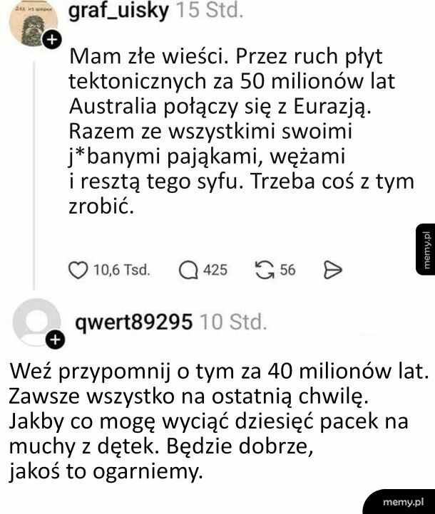 Złe wieści