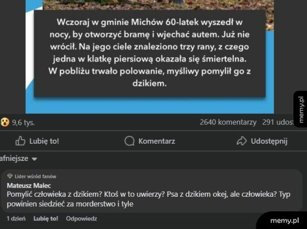 To jest po prostu morderstwo