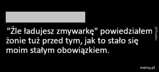 Sam chciał
