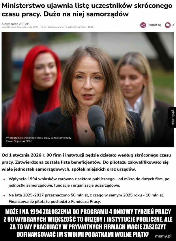 Urzędnicy się bawią, a ty pracuj