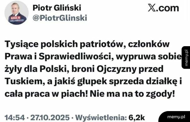 Wniosek: głupki nie powinny obracać nieruchomościami