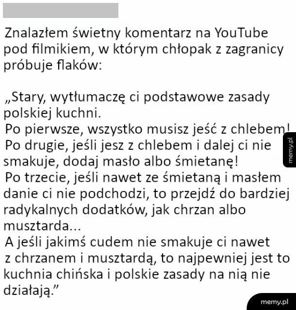 Podstawowe zasady polskiej kuchni