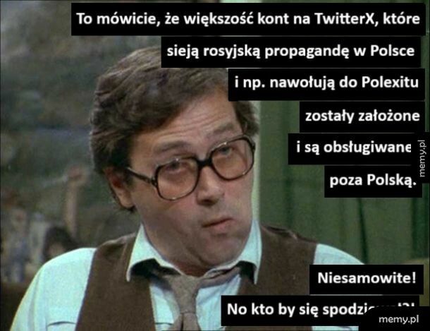 Nie jestem zaskoczony