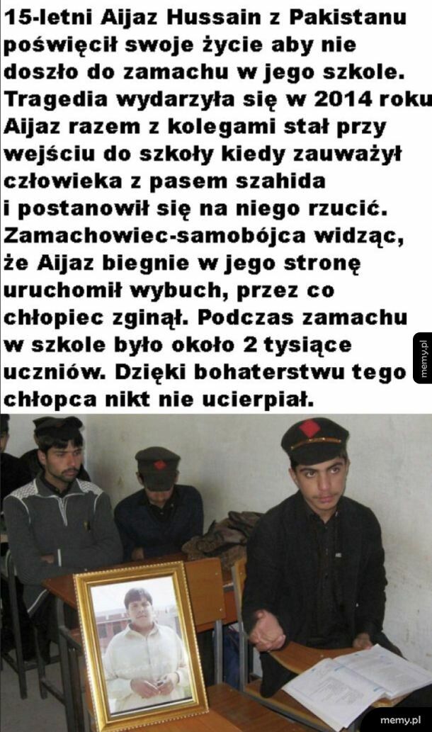 Poświęcił swoje życie dla innych