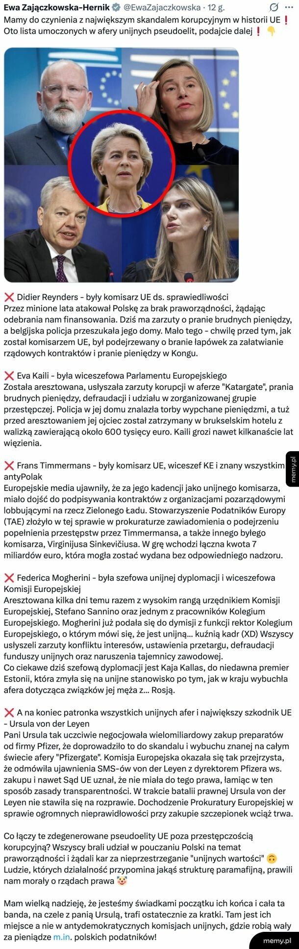 Skandal korupcyjny w UE