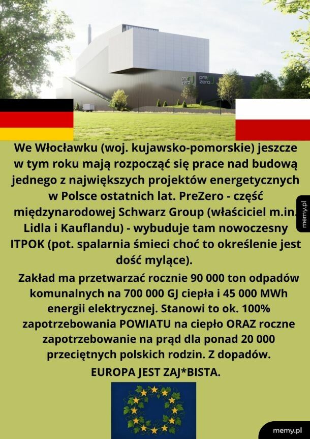 A mówią że palenie śmieciami nie jest eko.