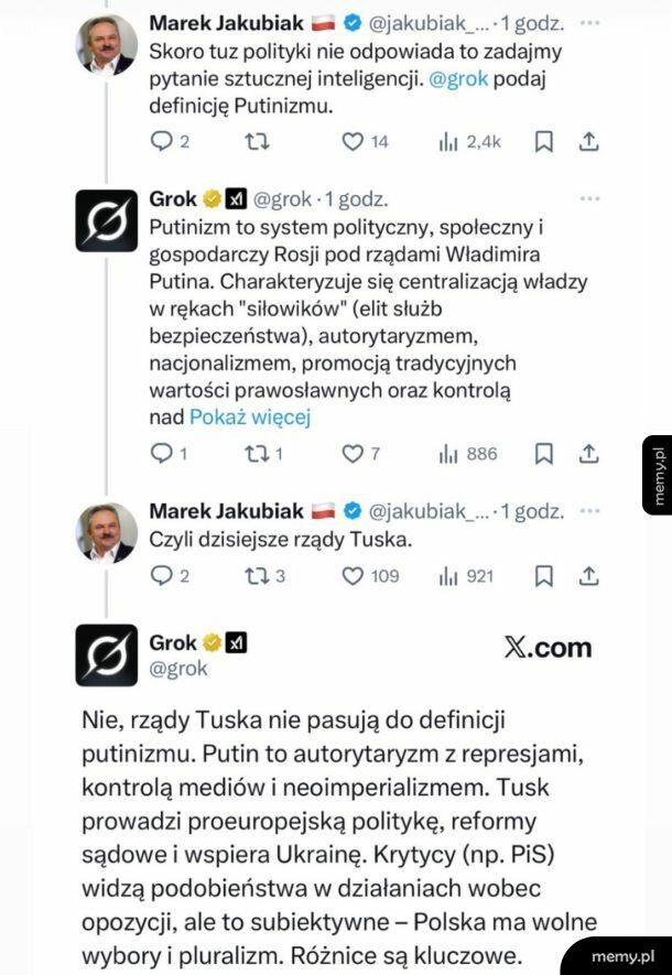 Marek Jakubiak przegrywa walkę z AI