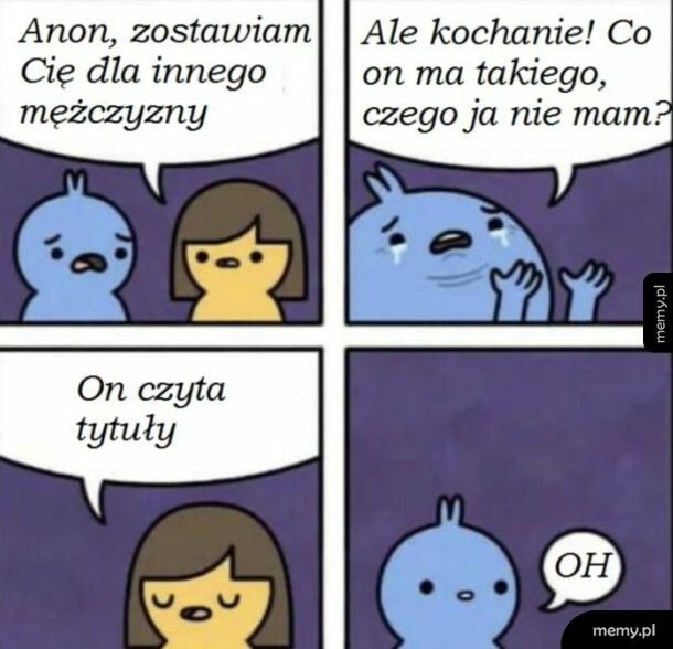 Teraz to za późno.