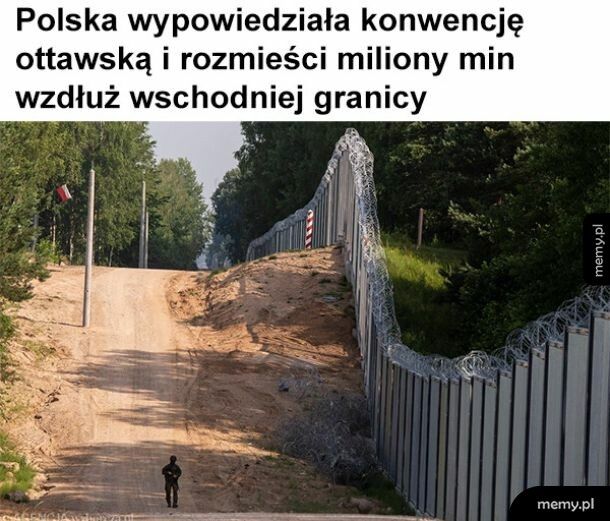 W ramach programu "Tarcza Wsch&oacute;d" planowane jest rozmieszczenie milion&oacute;w min na granicy z Białorusią i rosyjskim obwodem kaliningradzkim