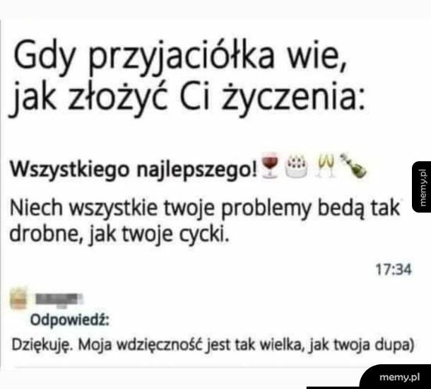 Serdeczne życzenia