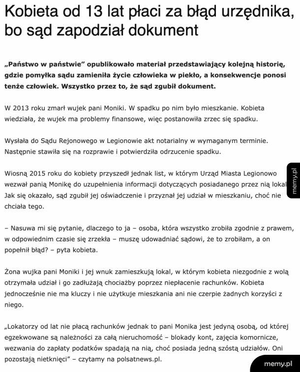 W polskich sądach po staremu