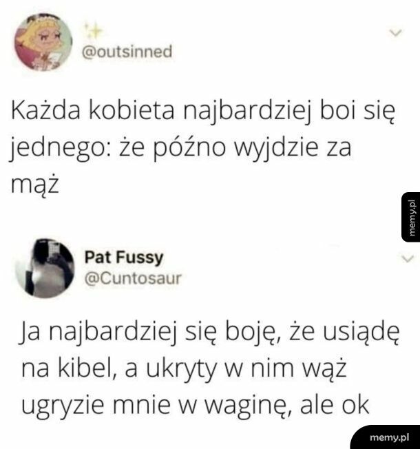 U mnie w bloku kiedyś szczur z kibla wyszedł