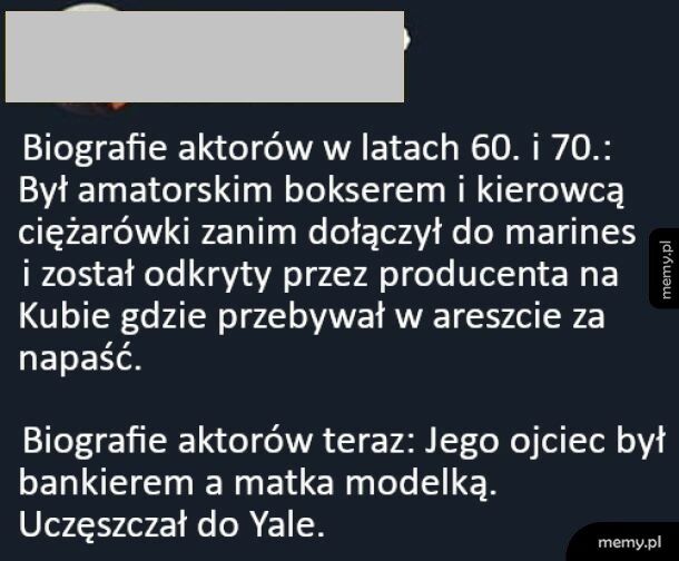 Biografie aktor&oacute;w