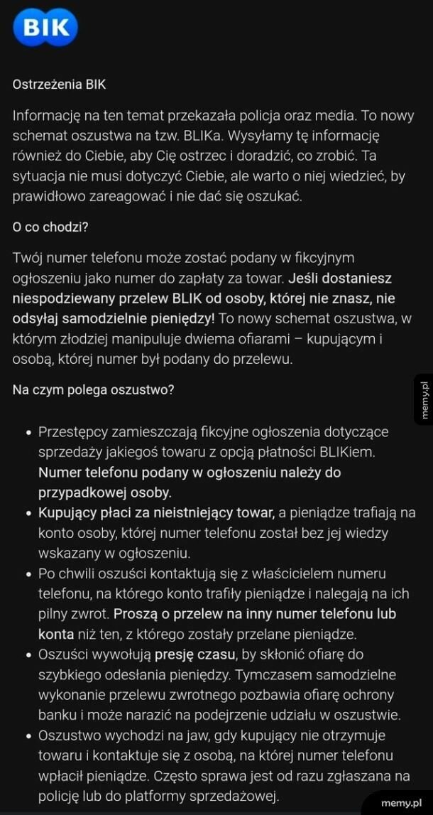 Ciekawy spos&oacute;b na oszustwo