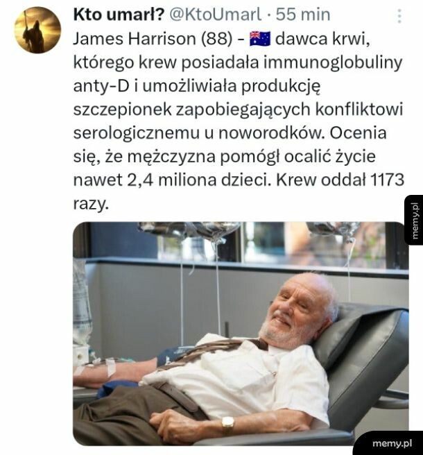 Ocalił życie wielu dzieciom