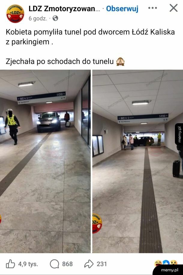 Oj tam, każdemu mogło się zdarzyć