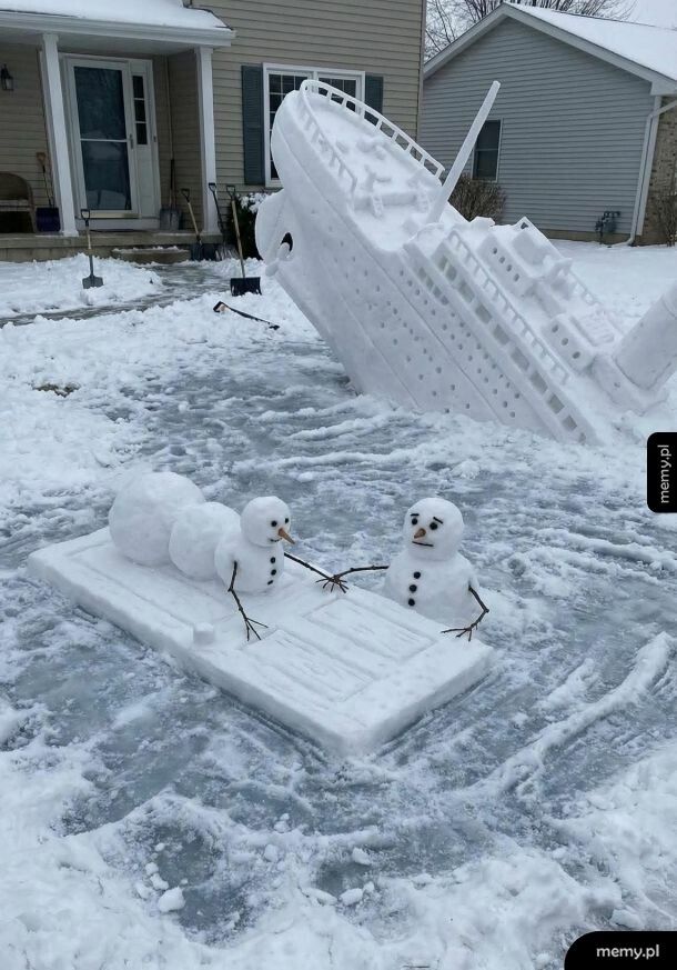 Snieg spadl, mozna cos ulepic